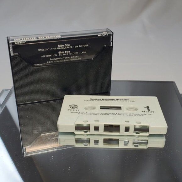 George Benson Breezin' Cassette Tape - Warner Bros Records - Picture 2 of 2
